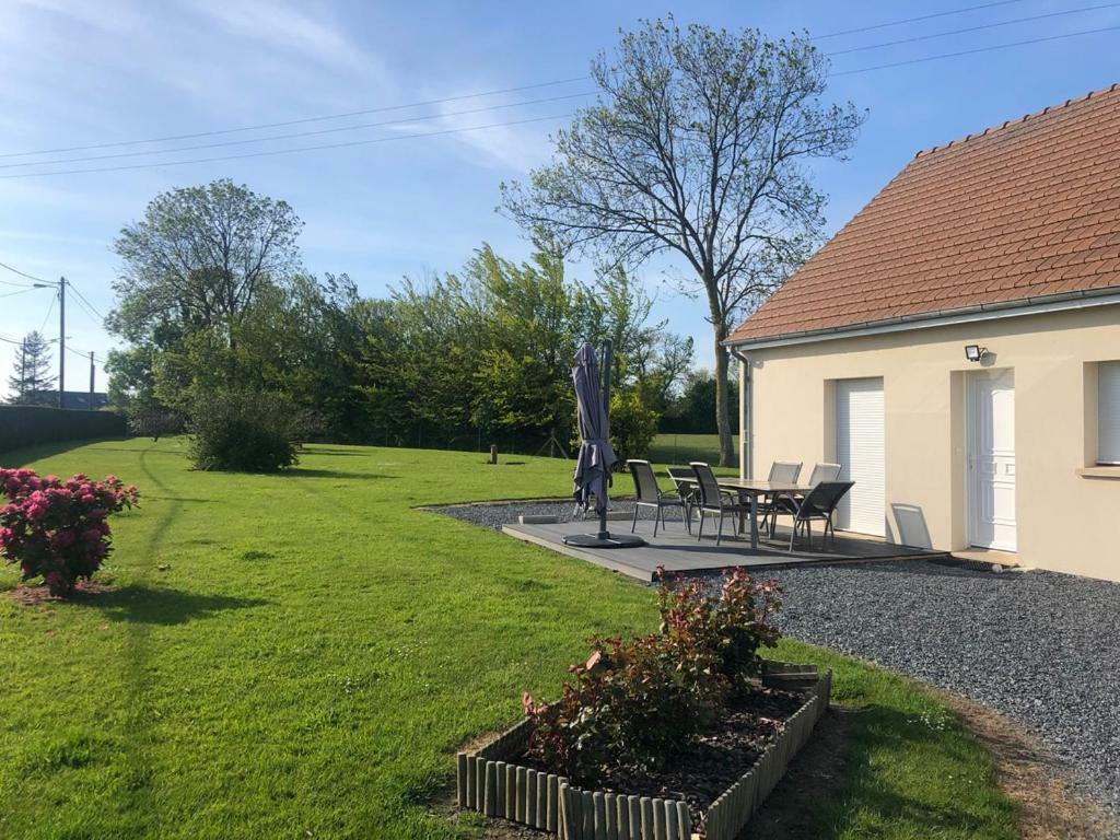 Villa pavillon individuel à Cricqueville-en-Bessin Extérieur photo